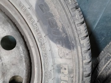 ПАРА ИЗ 16 СТАЛЬНЫХ ДИСКОВ С ШИНАМИ RENAULT MASTER II