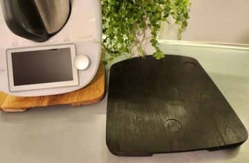 Kalvaro Подставка для THERMOMIX TM5 TM6 ЧЕРНЫЙ ДУБ