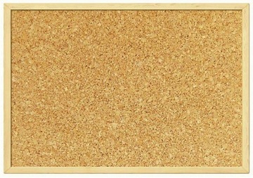 TABLICA KORKOWA 30x40 DREWNIANA 40x30 + PINEZKI