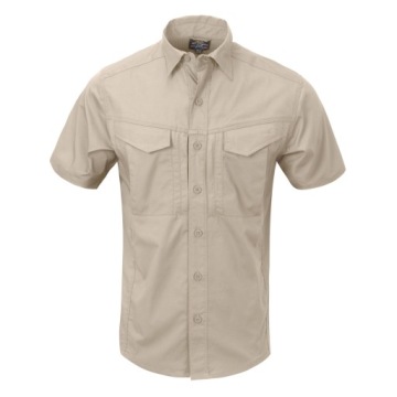 Рубашка с коротким рукавом Helikon DEFENDER Mk2 - PolyCotton Ripstop - Хаки - XS