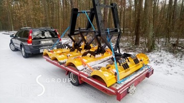 Снегоочиститель для вилочного погрузчика 200 см.