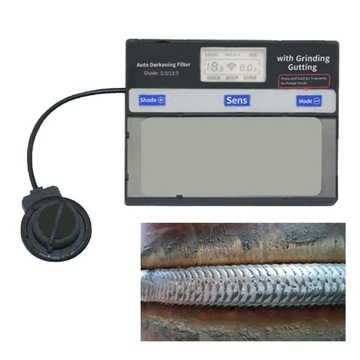 Автоматически затемняющийся светофильтр для сварочной маски.