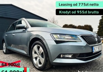 Skoda Superb III Kombi 1.4 TSI 150KM 2016 Skoda Superb Bezwypadkowa, FV23, 4x4, KredytowanieLeasing, gwarancja 12m gh