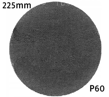 SIATKA ŚCIERNA DO GIPSU GŁADZI TYNKU 225mm P60