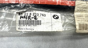 BMW E65 E66 LIŠTA TĚSNĚNÍ OKNO DVEŘE LEVÝ ZADNÍ