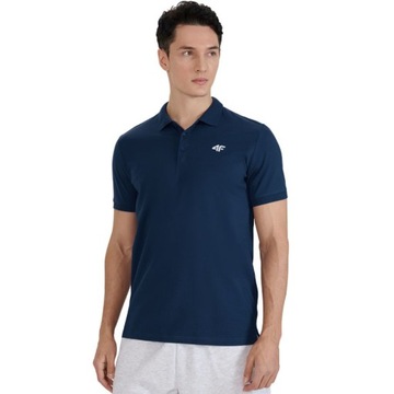 Men's Men's T -Fish Вышитый логотип 4F Sports T -Frish ежедневно