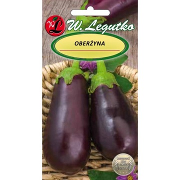 Oberżyna Black Beauty Nasiona 1g Legutko