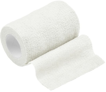BANDAŻ SAMOPRZYLEPNY KOHEZYJNY ELASTYCZNY BIAŁY 7,5CM X 4,5M SENSEBANDAGE