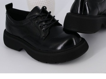 ОБУВЬ НА ПЛАТФОРМЕ CREEPERS АЛЬТЕРНАТИВА ЧЕРНАЯ ЖЕНСКАЯ ОБУВЬ 36