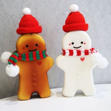 Mini Beanie Miś Chusty Piernikowy Ludzik 20 Szt
