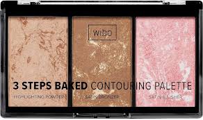 WIBO WYPIEKANA PALETA DO KONTUROWANIA TWARZY 3 STEPS TO PERFECT FACE