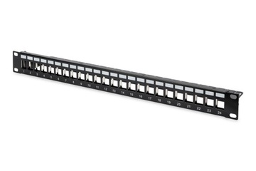 DIGITUS Patchpanel patch panel RACK 19' 24p pusty