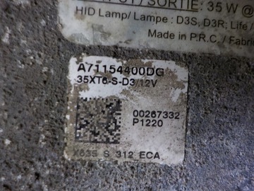 JAGUAR XF X250 MĚNIČ XENON 35XT6-S-D3