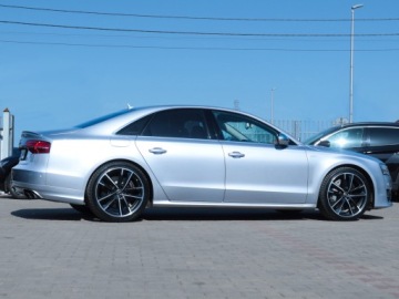 Audi A8 D4 S8 Facelifting 4.0 TFSI 605KM 2016 Audi S8 Plus 605koni Matrix Night View Ceramika Wentyle dociąg 360° Webasto, zdjęcie 35