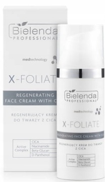 BIELENDA X-FOLIATE REGENERUJĄCY KREM DO TWARZY Z CICA 50ML