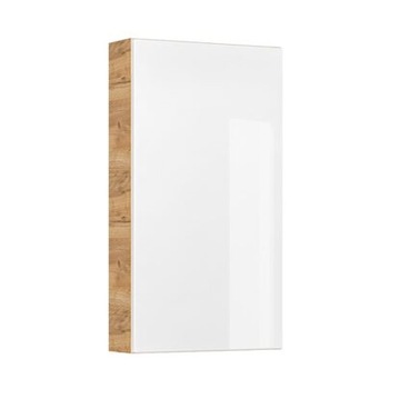 Szafka wiszaca dąb country / biała System 50 cm x 90 cm x 16 cm