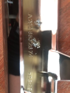 CHRÓM NÁRAZNÍKU PŘEDNÍ MERCEDES E TŘÍDA W212 AMG