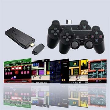 ИГРОВАЯ КОНСОЛЬ РЕТРО 2 ИГРОВЫЕ КОЛОДКИ 20 000 ИГР КОНТРОЛЛЕР 2.4G