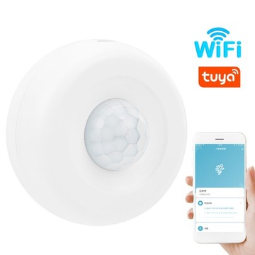 WIFI PIR Детектор движения Инфракрасная сигнализация Система оповещения