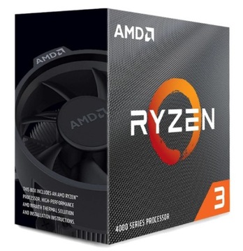ИГРОВОЙ КОМПЬЮТЕР TOWER RYZEN 3 4100 16/480SSD RX 6400 4 ГБ WIN10 + АКСЕССУАРЫ