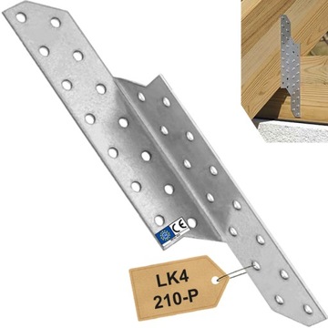 Разъемы разъема разъема стропила LK4 210x32 справа 10 Sztuk