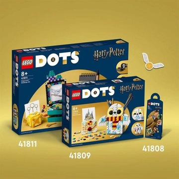 LEGO DOTS ZESTAW AKCESORIÓW Z HOGWARTU 41808