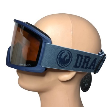 779 Лыжные очки с очками Dragon DX3 LumaLens Silver ION OTG Cat S2