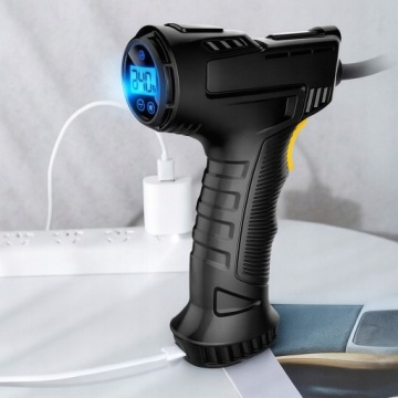 Беспроводной портативный перезаряжаемый велосипедный компрессор