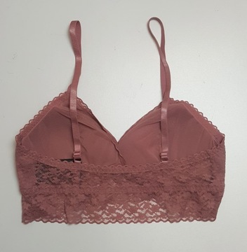 Biustonosz Koronkowa Braletka Lace Bra Top H&M r.40