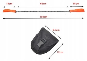 РУЧНАЯ ЦЕПНАЯ ПИЛА ПО ДЕРЕВУ 65СМ 11 ЗУБ.