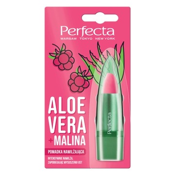 Perfecta Pomadka ochronna do ust z maliną
