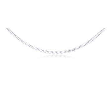 Łańcuszek srebrny damski splot linka 925 dł.80 cm