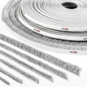 Uszczelka samoprzylepna do szafy 5/6mm 10m szara