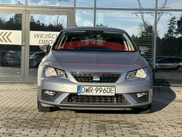 Seat Leon III Hatchback Facelifting 1.4 TSI 125KM 2018 Seat Leon Salon PL! LED, Klima, Grzane fotele, Tem, zdjęcie 3