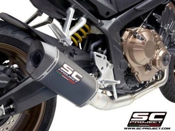 Полная выхлопная система SC-Project SC1-M карбон Honda CB650R (2019-2020)
