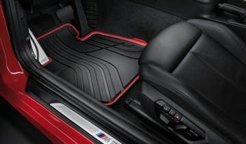 BMW F30 F31 F34 F80 M3 Dywaniki gumowe OE komplet