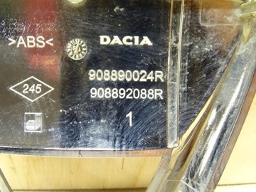 DACIA SANDERO II LOGAN ZNAK ZNAKY KRYT ZADNÍ 908890024R