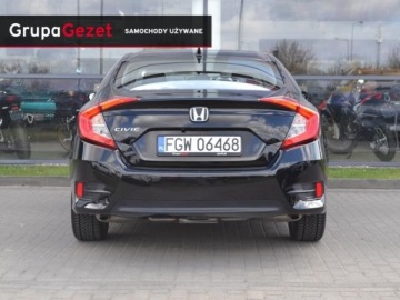 Honda Civic X Sedan 4d Facelifting 1.5 VTEC TURBO 182KM 2020 Honda Civic 1.5 V-TEC Elegance 182KM MT Pierwszy Właściciel, zdjęcie 6
