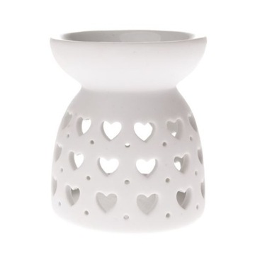 БЕЛЫЙ КЕРАМИЧЕСКИЙ КАМИН 8 x 9 см