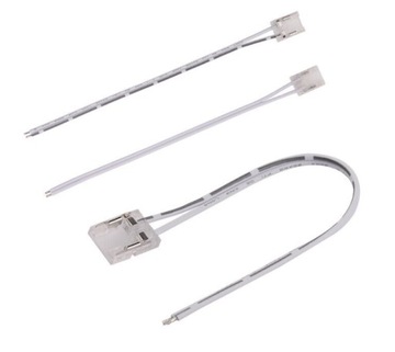 РАЗЪЕМ ОДНОСТОРОННИЙ РАЗЪЕМ С КАБЕЛЕМ ДЛЯ COB СВЕТОДИОДНОЙ ЛЕНТЫ 8мм IP20