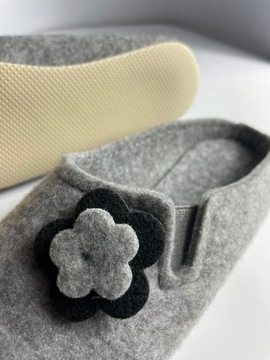 Bambosze Women's Welt Slippers Удобные домашние -изготовленные Ciapa Slippers теплые