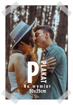 Plakat na wymiar 20x25 cm Fotoplakat ze zdjęcia