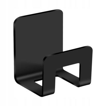 ЧЕРНЫЕ САМОКЛЕЯЩИЕСЯ ДЕРЖАТЕЛИ ДЛЯ КУХОННОЙ ГУБКИ x4