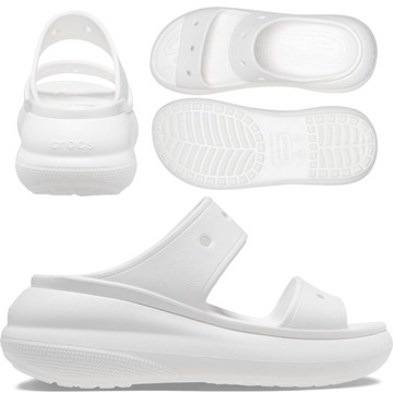 CROCS DAMSKIE CHODAKI NA PLATFORMIE PIANKOWE KLAPKI CRUSH CLOG r. 38/39