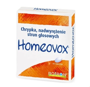 Homeovox chrypka, struny głosowe, 60 tabl