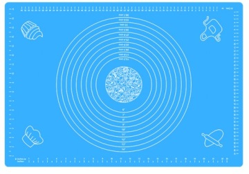 Большая кондитерская доска с силиконовым ковриком размером 40 х 50 см.