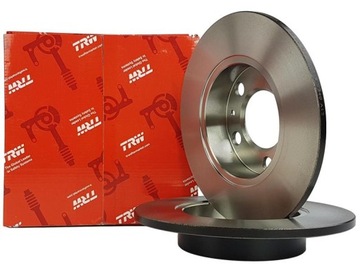 ЗАДНИЕ ДИСКИ + КОЛОДКИ TRW SEAT TOLEDO II LEON