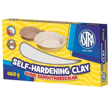 ASTRA GLINA MASA SAMOUTWARDZALNA 460G BIAŁA
