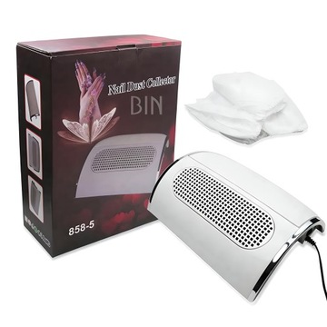 МОЩНЫЙ ПЫЛЕСБОРНИК 3 ВЕНТИЛЯТОРА 2 МАНИКЮРНЫХ МЕШКА