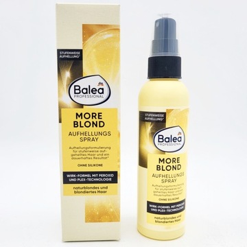 Balea Professional More Blond spray do włosów rozjaśniający 150ml z NIEMIEC